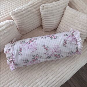 Loveshackfancy Rosa beaux bolster pillow🎀